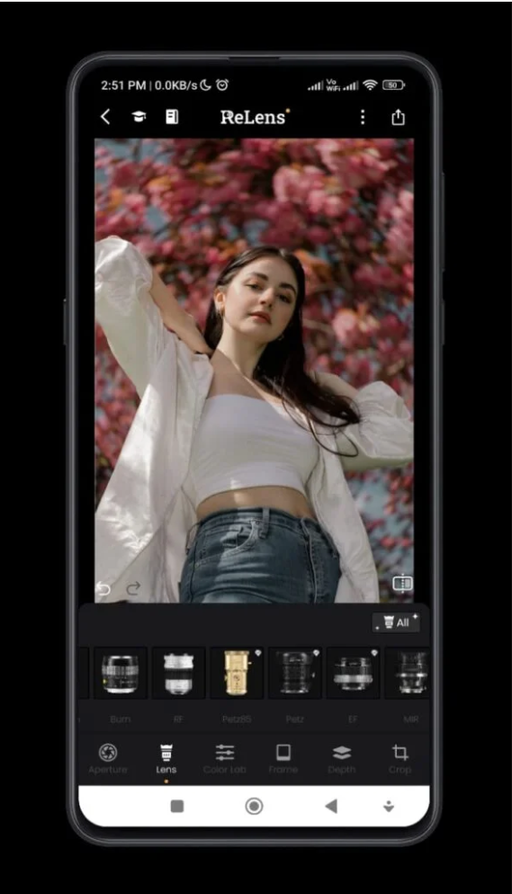 Focus & DSLR — Editing Toolbar